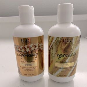 New IGK dream hair shampoo and conditioner